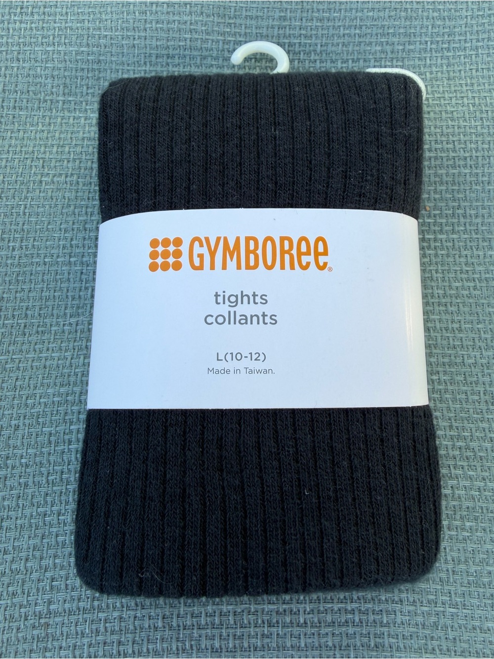 Gymboree Black Ribbed Tights